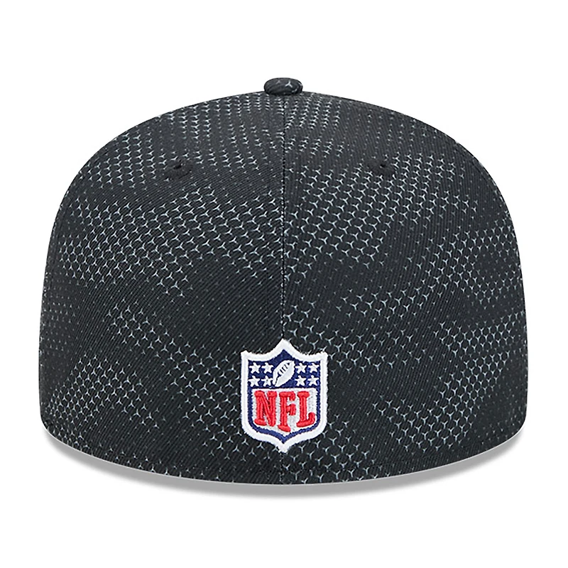 Casquette ajustée 59FIFTY noire Cincinnati Bengals 2024 Sideline New Era pour homme