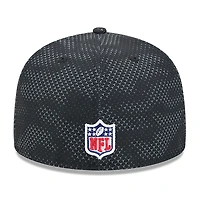 Casquette ajustée 59FIFTY noire Cincinnati Bengals 2024 Sideline New Era pour homme