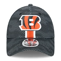 Men's New Era Black Cincinnati Bengals 2024 Sideline 9FORTY Stretch-Snap Hat