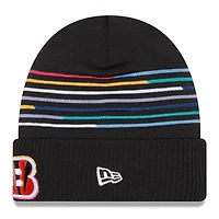 Bonnet à revers NFL Crucial Catch 2025 des Bengals de Cincinnati de New Era pour homme, noir
