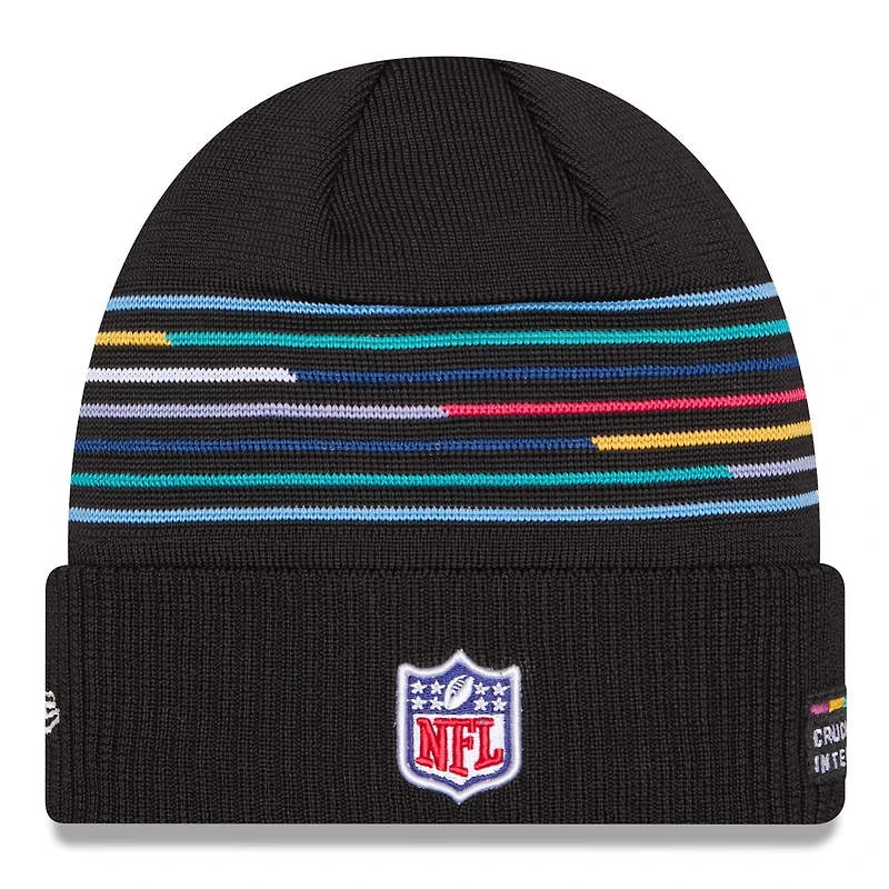 Bonnet à revers NFL Crucial Catch 2025 des Bengals de Cincinnati de New Era pour homme, noir