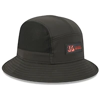 Men's New Era Black Cincinnati Bengals 2025 Sideline  Bucket Hat