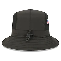 Men's New Era Black Cincinnati Bengals 2025 Sideline  Bucket Hat