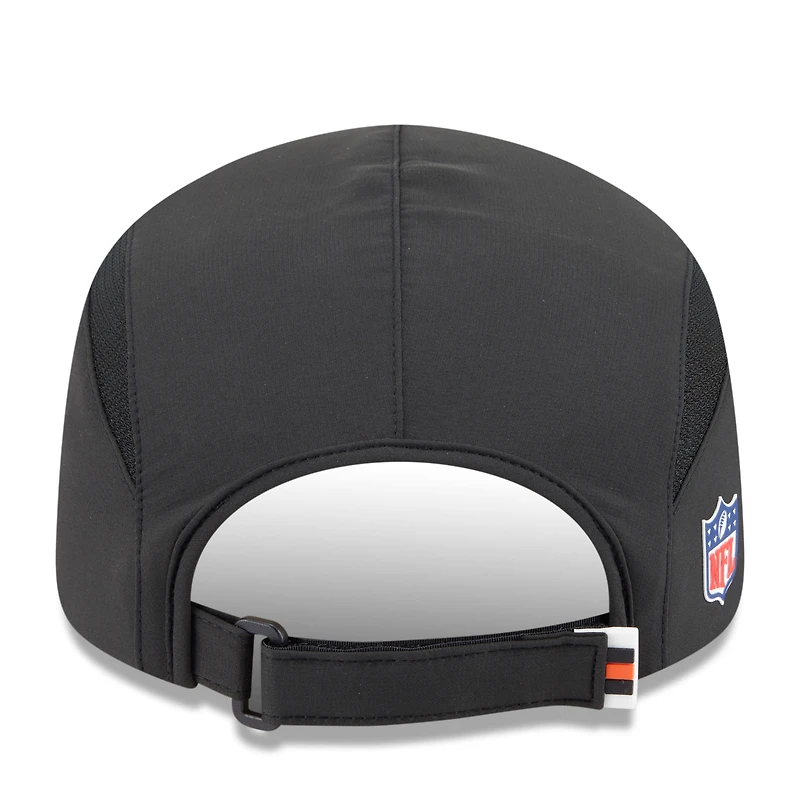 Casquette ajustable Sideline Runner noire New Era pour homme, modèle 2025 des Bengals de Cincinnati