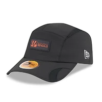 Casquette ajustable Sideline Runner noire New Era pour homme, modèle 2025 des Bengals de Cincinnati
