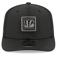 Casquette ajustable New Era noire pour homme, modèle 9SEVENTY, Cincinnati Bengals, camp d'entraînement NFL 2026