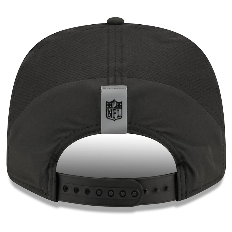 Casquette ajustable New Era noire pour homme, modèle 9SEVENTY, Cincinnati Bengals, camp d'entraînement NFL 2026