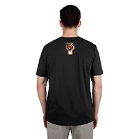 T-shirt imprimé haute densité Cincinnati Bengals 3rd Down pour homme New Era noir
