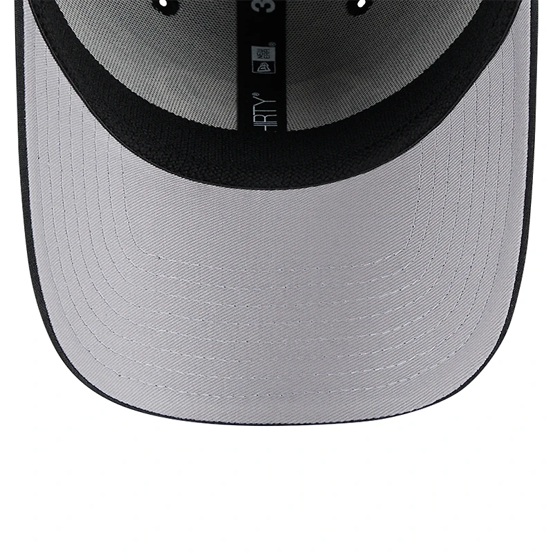 Men's New Era Black Cincinnati Bengals  Active Tech 39THIRTY Flex Hat