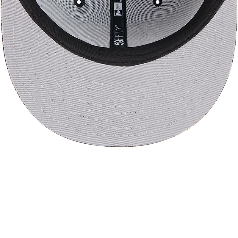 Men's New Era Black Cincinnati Bengals Active Two-Tone Camo 59FIFTY Fitted Hat