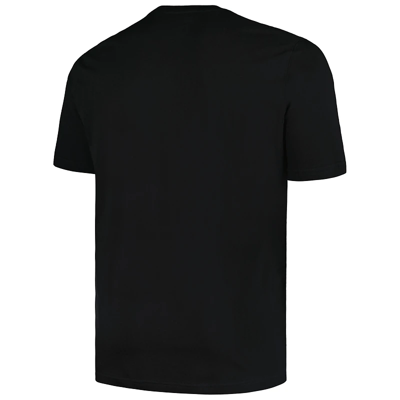 T-shirt noir avec casque Big & Tall des Bengals de Cincinnati New Era pour hommes