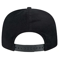 Men's New Era Black Cincinnati Bengals City Originals Corduroy Skipper Golfer Snapback Hat
