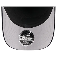 Casquette ajustable New Era 9FORTY A-Frame noire en velours côtelé pour homme des Bengals de Cincinnati