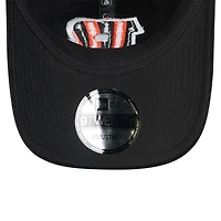 Casquette ajustable 9TWENTY cordée noire des Bengals de Cincinnati New Era pour hommes