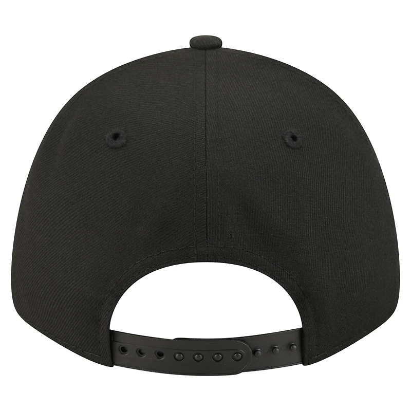 Casquette ajustable New Era noire pour homme Cincinnati Bengals Core Team 9FORTY