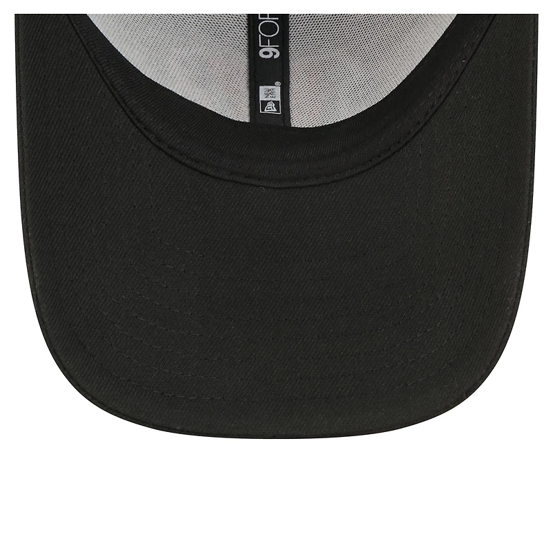 Casquette ajustable New Era noire pour homme Cincinnati Bengals Core Team 9FORTY