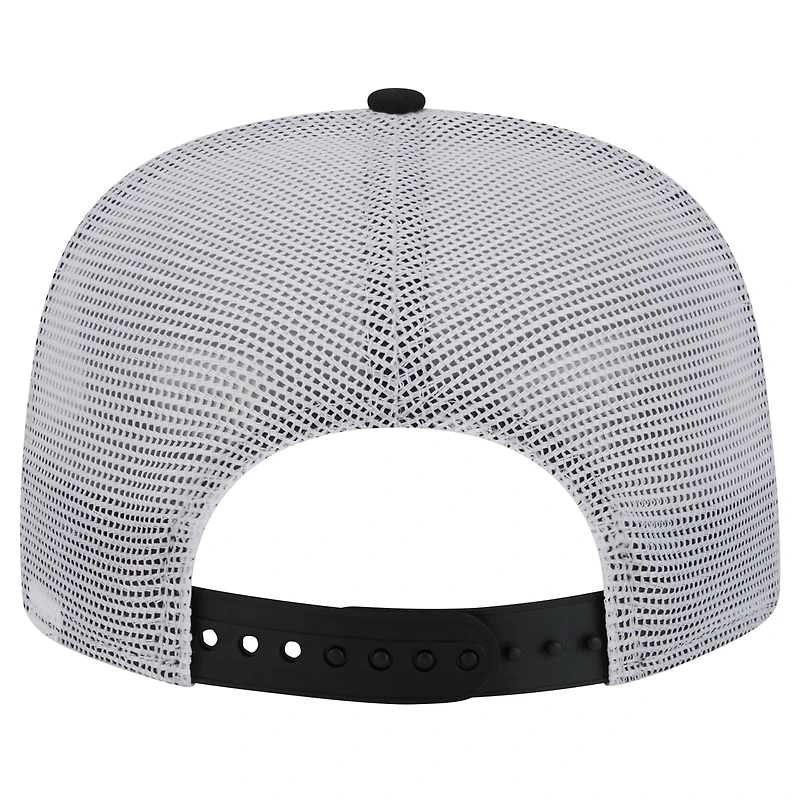 Casquette Snapback 9FIFTY Court Sport des Bengals de Cincinnati New Era noire pour hommes