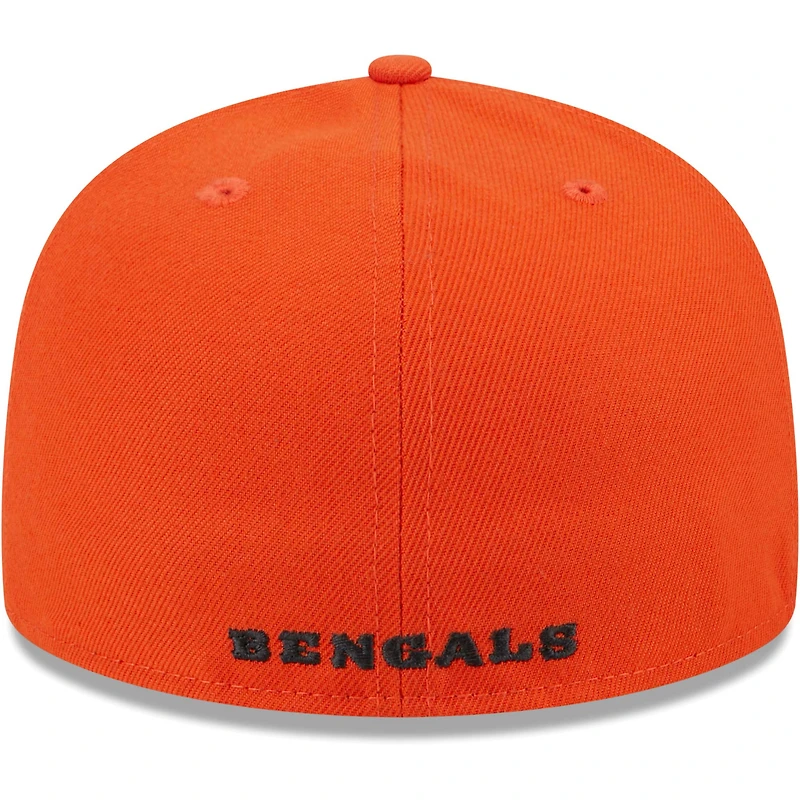 Men's New Era Black Cincinnati Bengals Gameday 59FIFTY Fitted Hat
