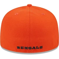 Men's New Era Black Cincinnati Bengals Gameday 59FIFTY Fitted Hat