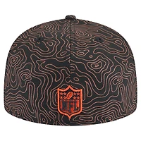 Men's New Era Black Cincinnati Bengals Geo 59FIFTY Fitted Hat