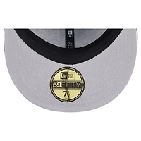 Casquette ajustée surdimensionnée 59FIFTY noire Cincinnati Bengals pour homme New Era