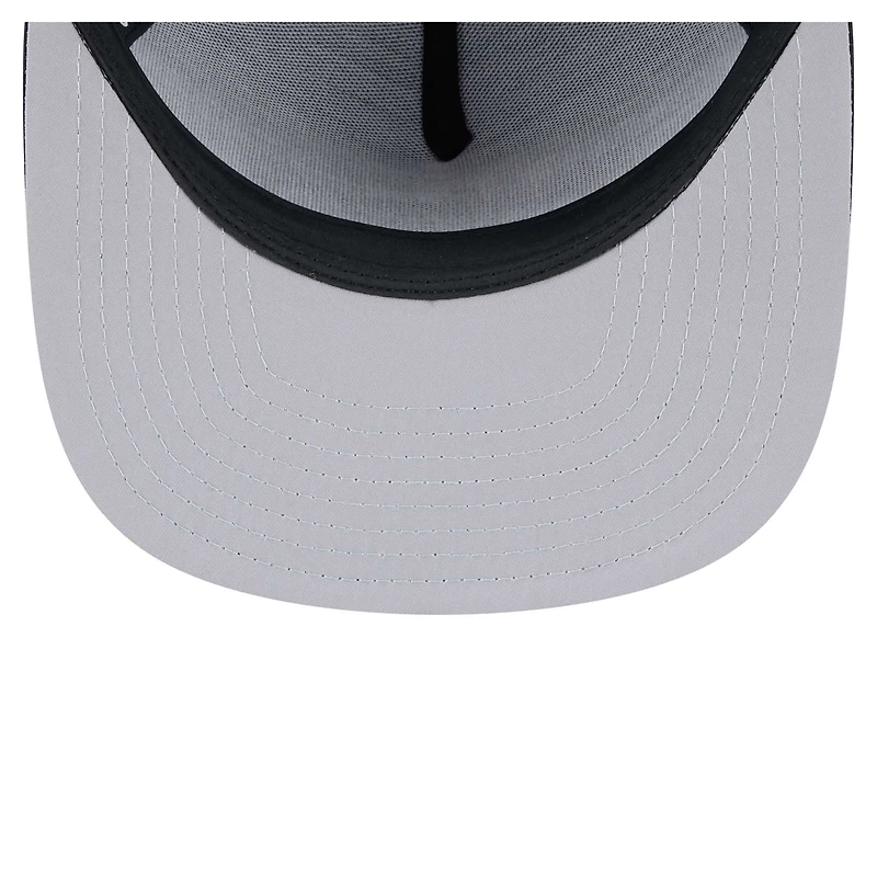 Casquette à visière plate noire New Era Cincinnati Bengals Hydro A-Frame 9FIFTY pour homme