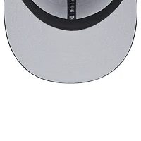 Casquette à visière plate noire New Era Cincinnati Bengals Main Trucker 9FIFTY pour homme