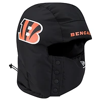Cagoule matelassée noire New Era pour homme, aux couleurs des Bengals de Cincinnati