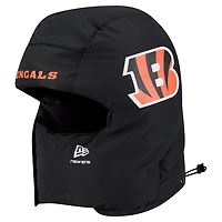 Cagoule matelassée noire New Era pour homme, aux couleurs des Bengals de Cincinnati