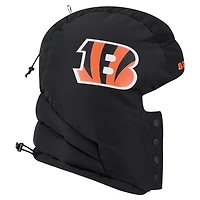 Cagoule matelassée noire New Era pour homme, aux couleurs des Bengals de Cincinnati