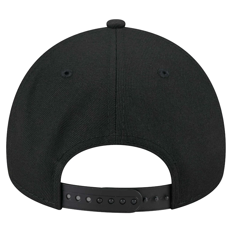 Men's New Era Black Cincinnati Bengals Smith 9FORTY Adjustable hat