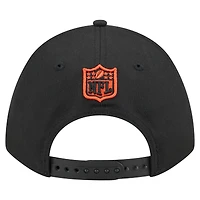 Casquette ajustable 9FORTY M-Crown noire New Era pour homme, collection Team Bengals de Cincinnati