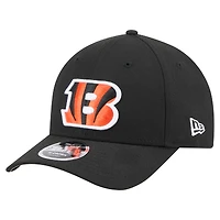 Casquette ajustable 9FORTY M-Crown noire New Era pour homme, collection Team Bengals de Cincinnati