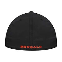 Men's New Era  Black Cincinnati Bengals Tonal Camo 39THIRTY Stretch Fit Hat