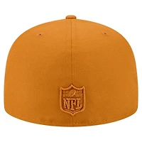Men's New Era  Brown Cincinnati Bengals Color Pack A-Frame 59FIFTY Fitted Hat