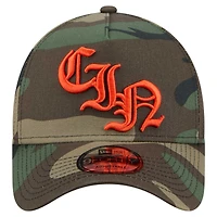 Men's New Era Camo Cincinnati Bengals Mystic Camo A-Frame 9FORTY Adjustable Hat