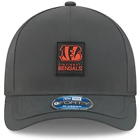 Men's New Era Charcoal Cincinnati Bengals 2025 Sideline Cold Weather 9FORTY M-Crown Adjustable Hat