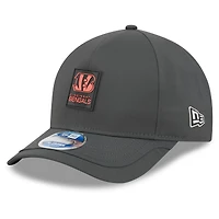 Men's New Era Charcoal Cincinnati Bengals 2025 Sideline Cold Weather 9FORTY M-Crown Adjustable Hat
