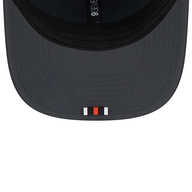 Men's New Era Charcoal Cincinnati Bengals 2025 Sideline Cold Weather 9SEVENTY Adjustable Hat