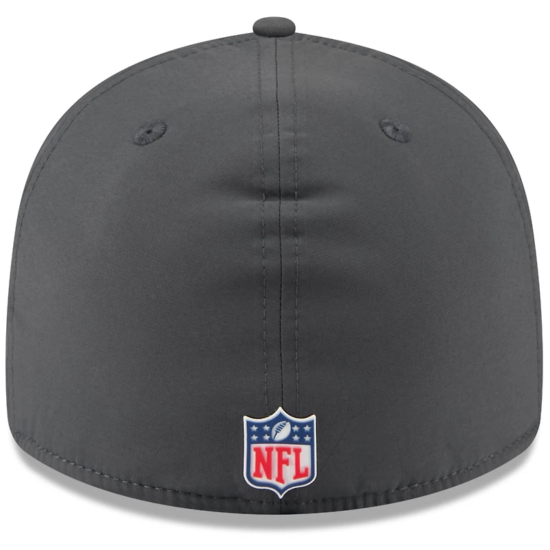 Men's New Era Charcoal Cincinnati Bengals 2025 Sideline Cold Weather Retro Crown 59FIFTY Fitted Hat