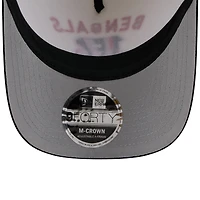 Casquette ajustable New Era 9FORTY M-Crown A-Frame pour homme, couleur crème/noir, des Bengals de Cincinnati, draft NFL 2025