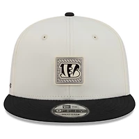 Men's New Era  Cream/Black Cincinnati Bengals 2026 NFL Training Camp 9FIFTY Snapback Hat