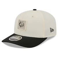 Men's New Era Cream/Black Cincinnati Bengals 2026 NFL Training Camp 9SEVENTY Adjustable Hat