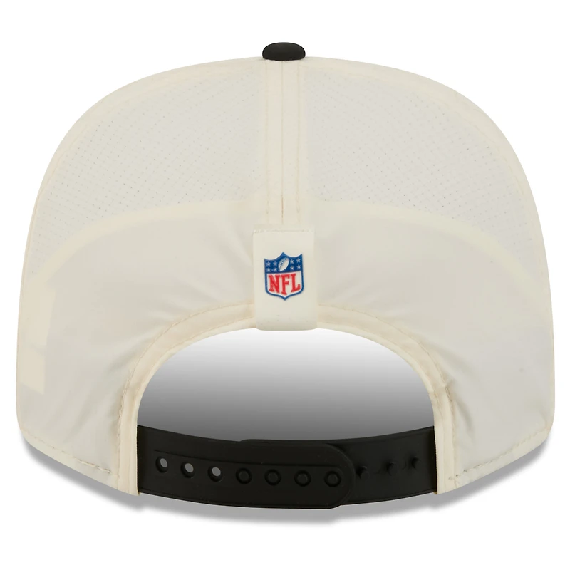 Casquette ajustable New Era crème/noire pour homme, modèle 9SEVENTY, Cincinnati Bengals