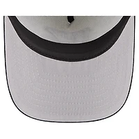 Men's New Era  Cream/Black Cincinnati Bengals Banner A-Frame 9FIFTY Trucker Snapback Hat