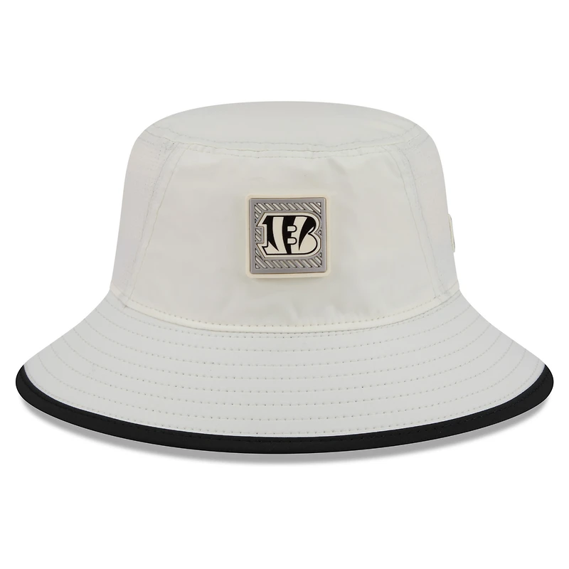 Men's New Era  Cream Cincinnati Bengals 2026 NFL Training Camp Sport Bucket Hat