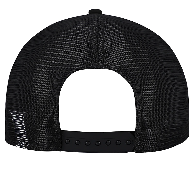 Men's New Era  Gray/Black Cincinnati Bengals Cork Split Panel 9FIFTY Trucker Snapback Hat