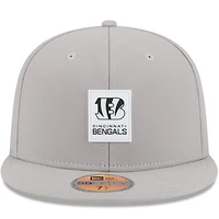 Men's New Era Gray Cincinnati Bengals 2025 Sideline  59FIFTY Fitted Hat