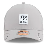 Men's New Era Gray Cincinnati Bengals 2025 Sideline  M-Crown 9FORTY Adjustable Hat