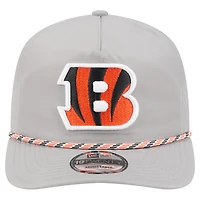 Casquette New Era grise Cincinnati Bengals Rope 19TWENTY pour homme
